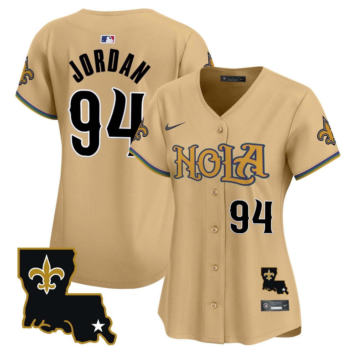 Camisa NFL New Orleans Saints Women’s Vapor Premier Limited Jersey