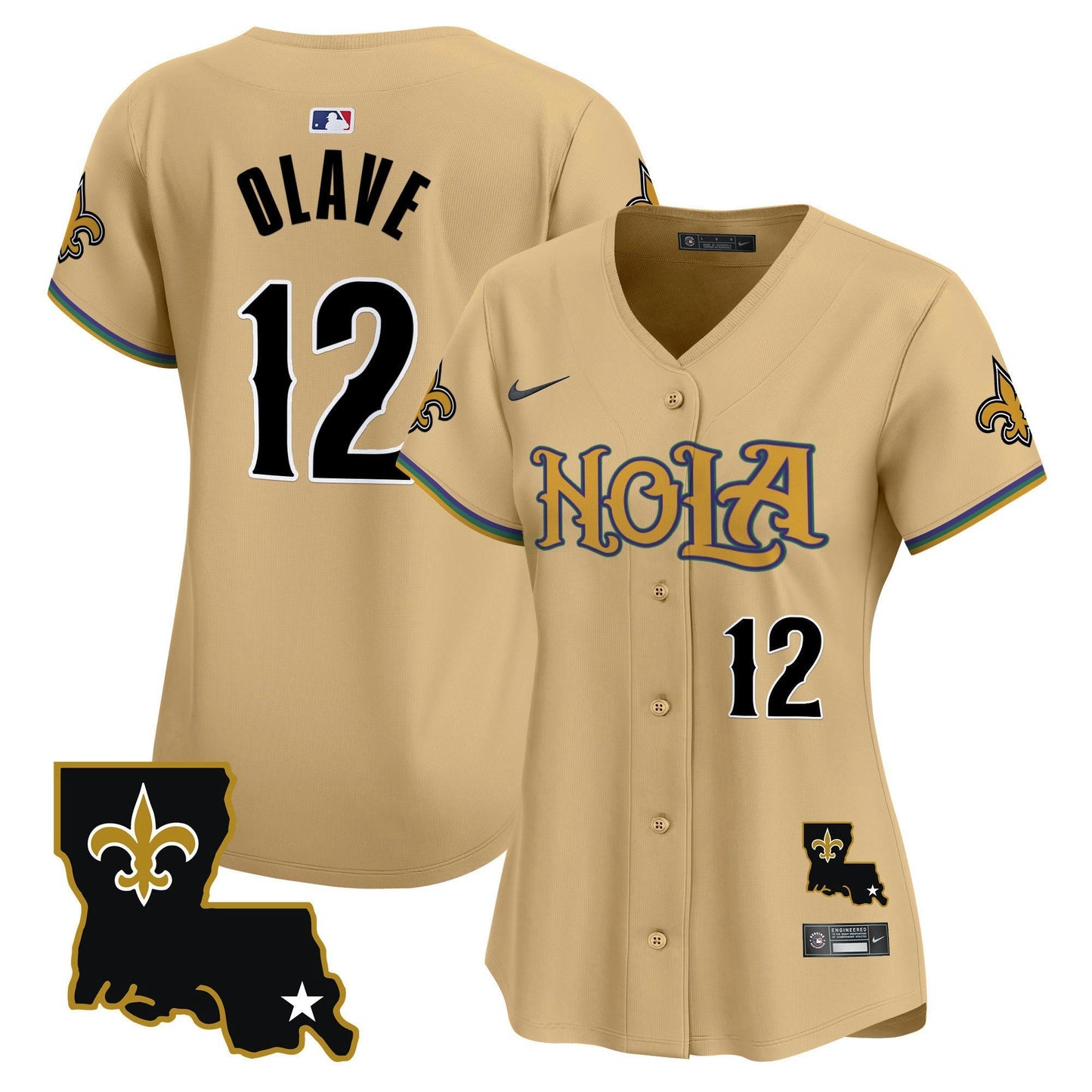 Camisa NFL New Orleans Saints Women’s Vapor Premier Limited Jersey