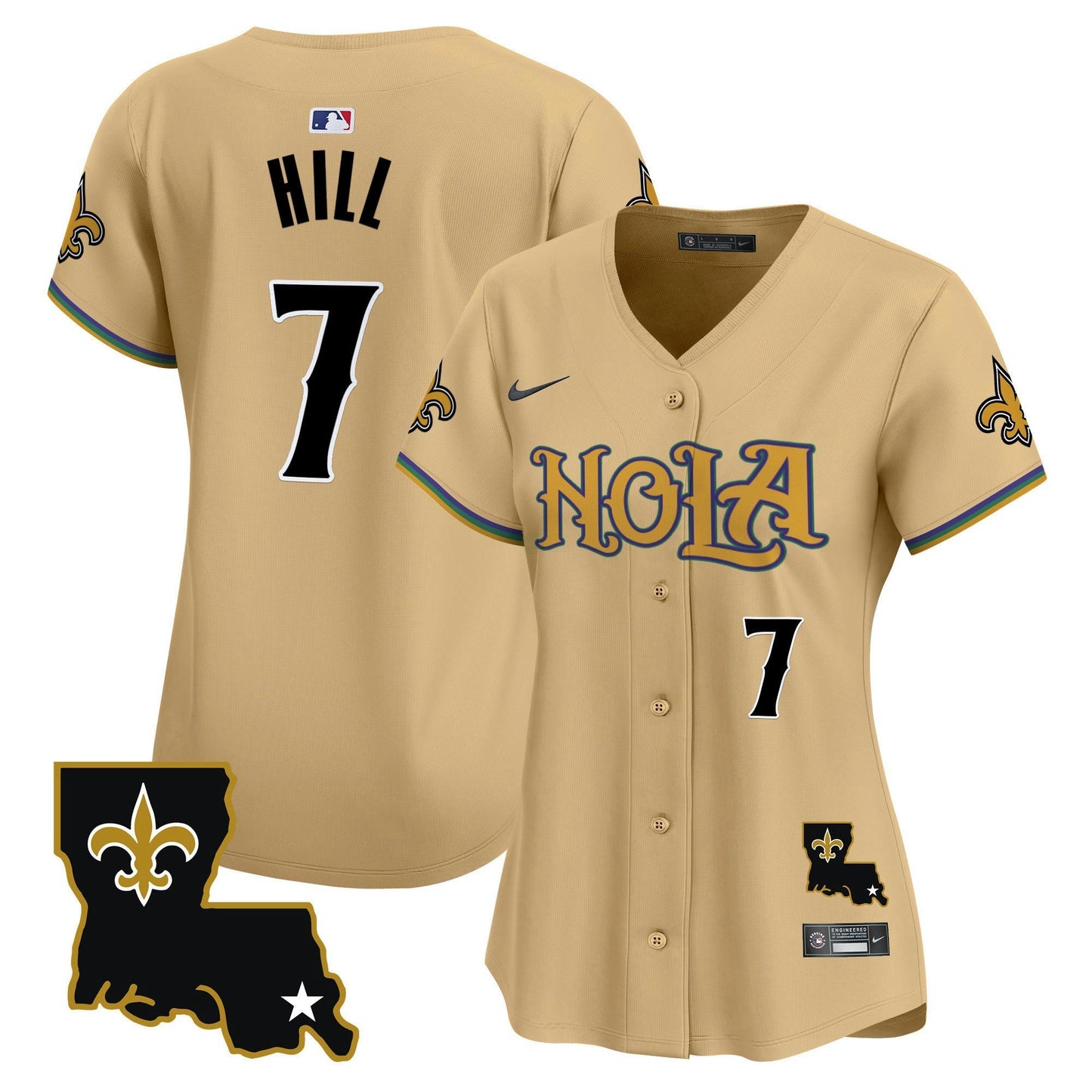 Camisa NFL New Orleans Saints Women’s Vapor Premier Limited Jersey