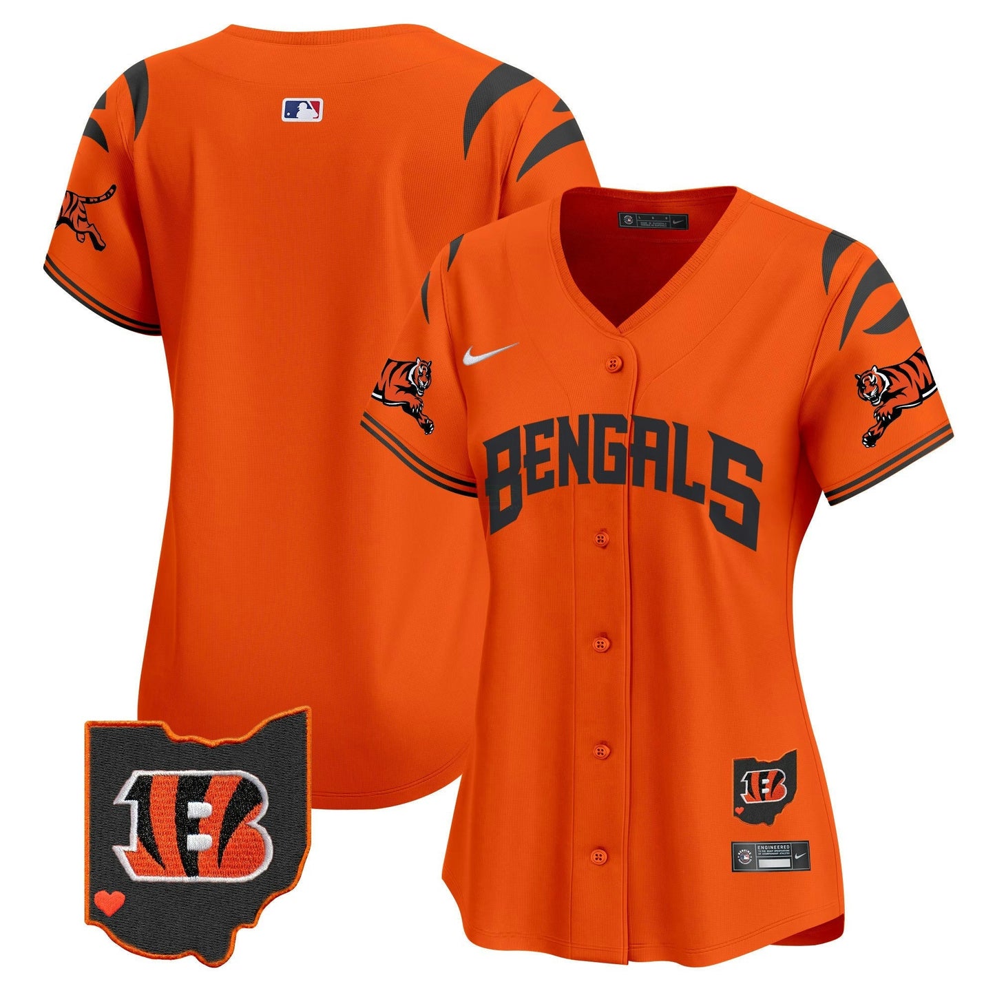 Camisa NFL Cincinnati Bengals Women’s Vapor Premier Limited Jersey