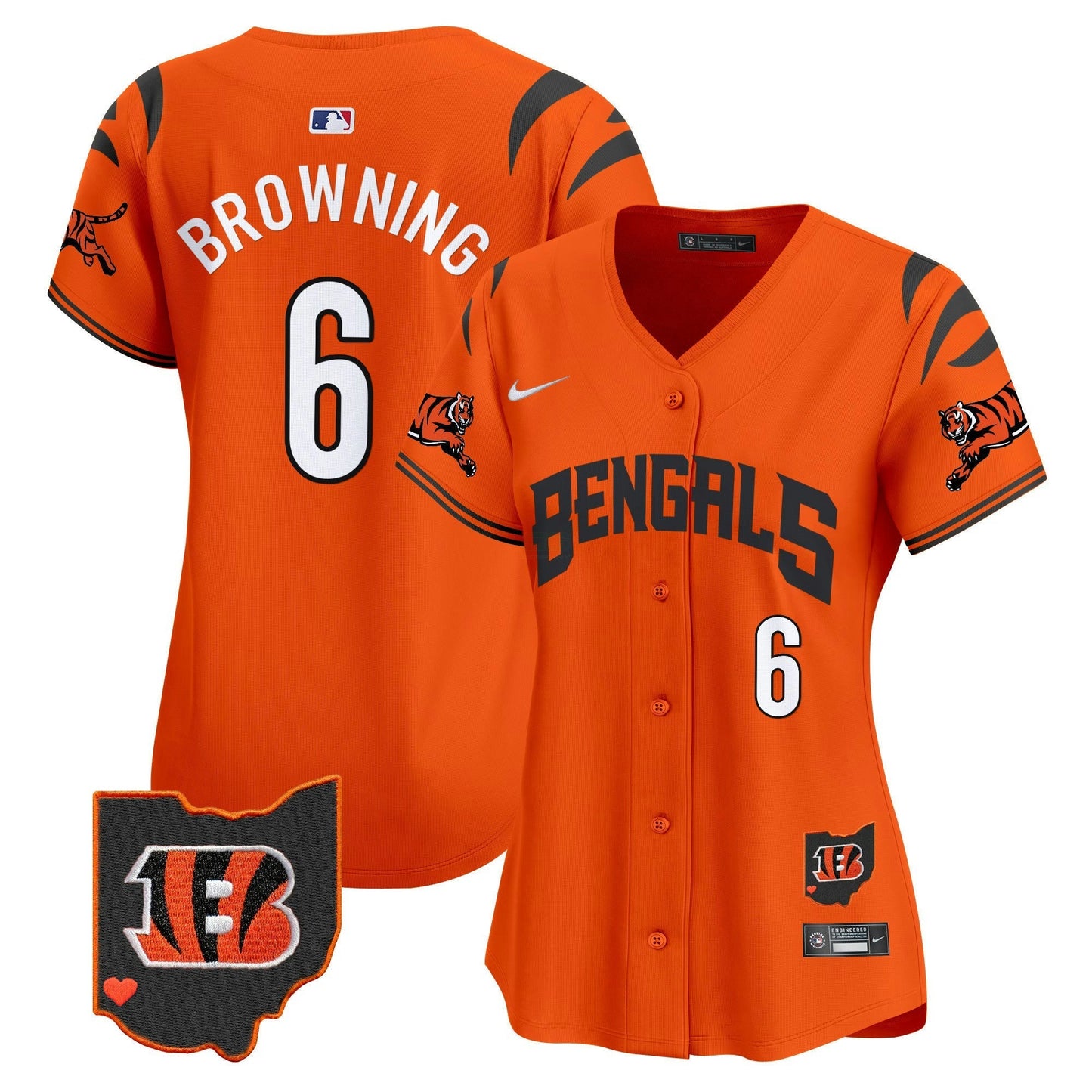 Camisa NFL Cincinnati Bengals Women’s Vapor Premier Limited Jersey