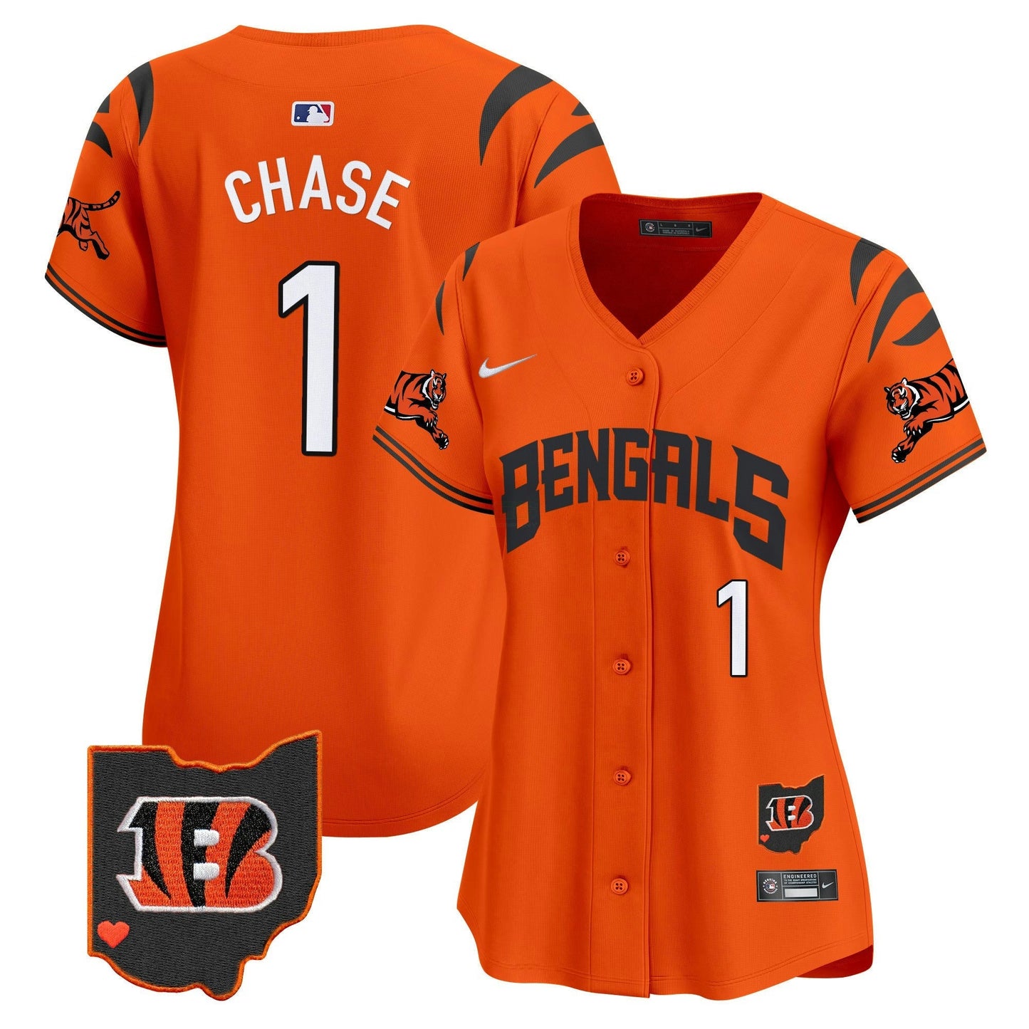 Camisa NFL Cincinnati Bengals Women’s Vapor Premier Limited Jersey