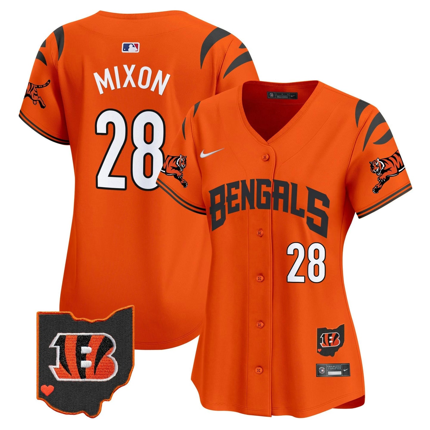 Camisa NFL Cincinnati Bengals Women’s Vapor Premier Limited Jersey