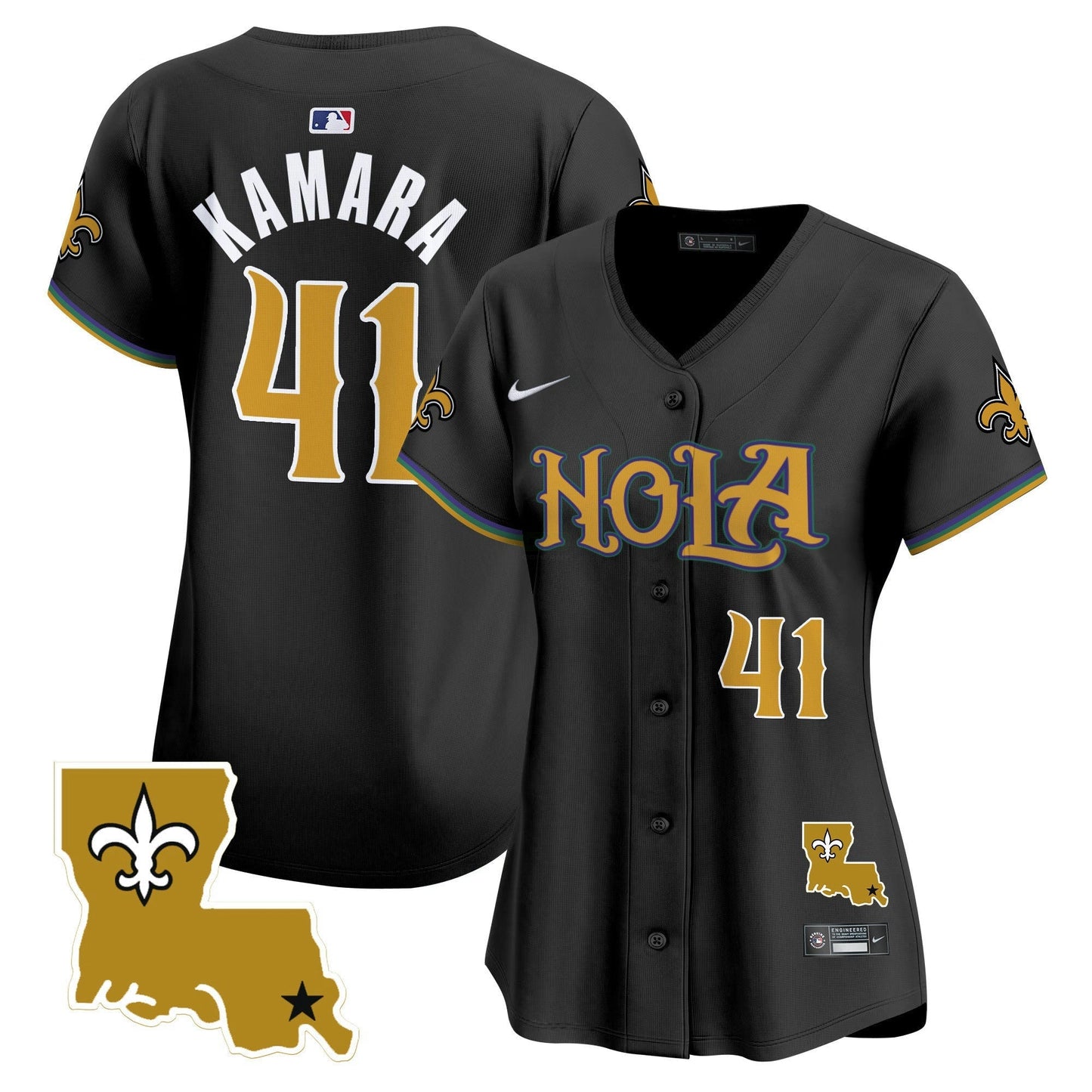 Camisa NFL New Orleans Saints Women’s Vapor Premier Limited Jersey