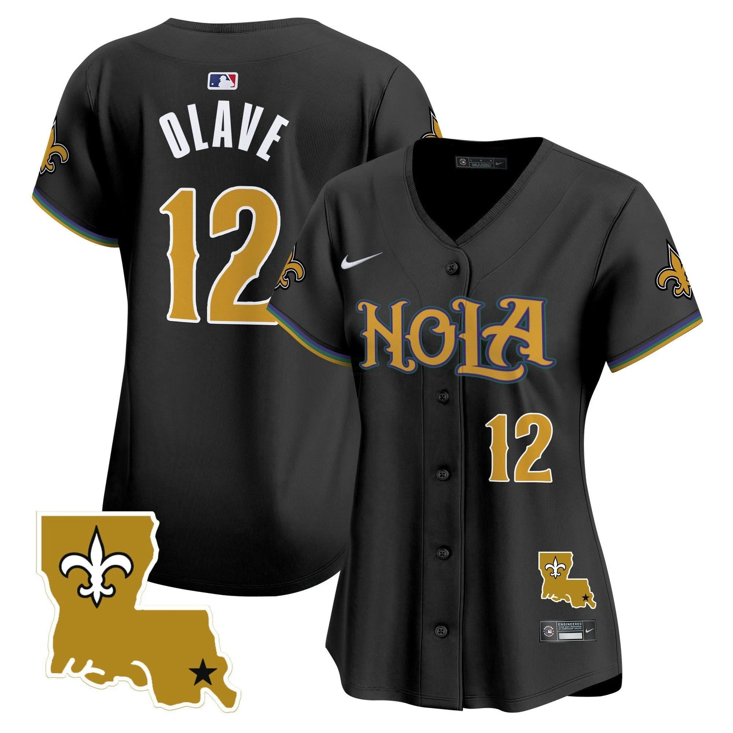 Camisa NFL New Orleans Saints Women’s Vapor Premier Limited Jersey