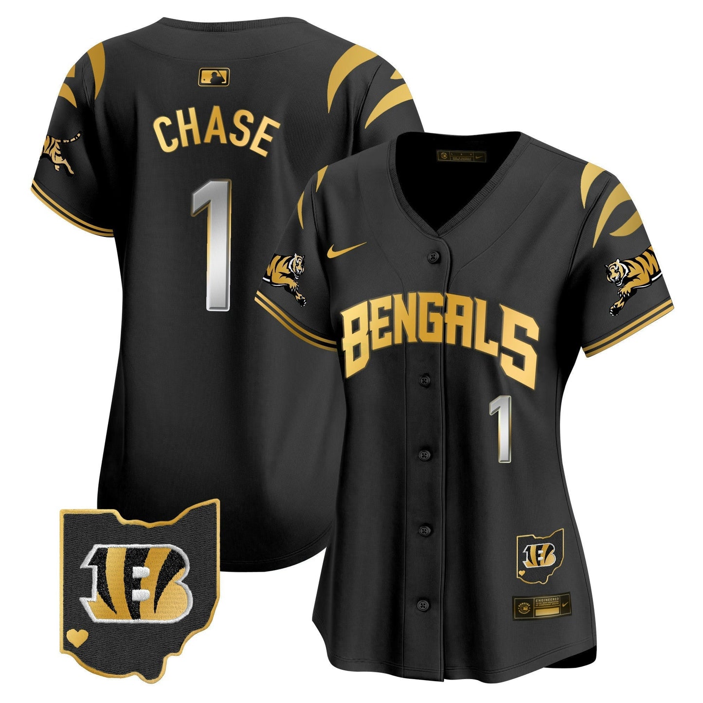 Camisa NFL Cincinnati Bengals Women’s Vapor Premier Limited Jersey