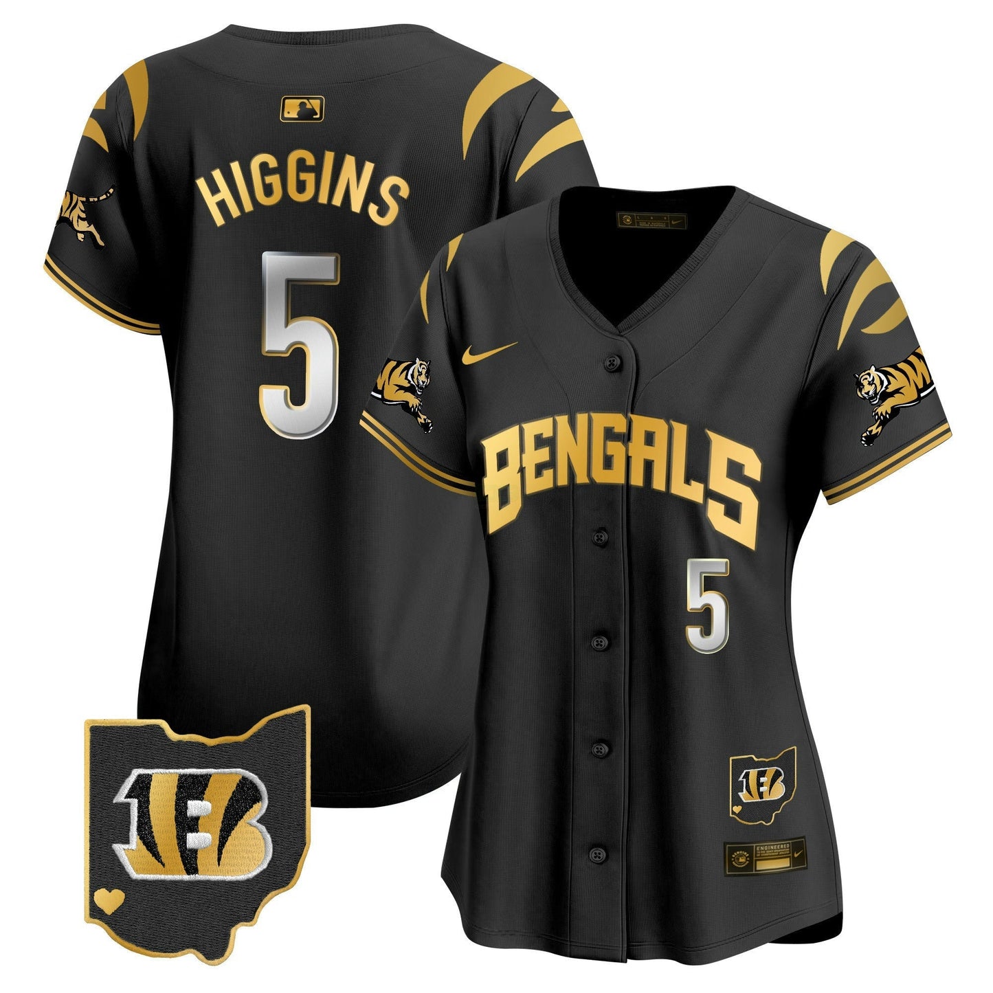 Camisa NFL Cincinnati Bengals Women’s Vapor Premier Limited Jersey