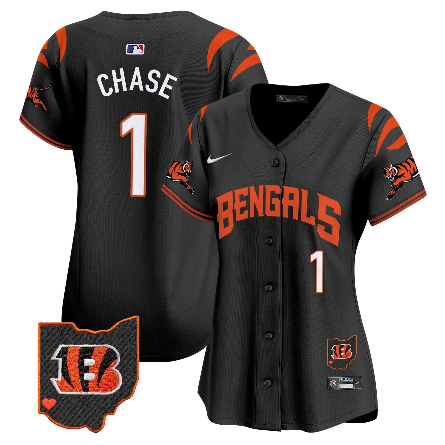 Camisa NFL Cincinnati Bengals Women’s Vapor Premier Limited Jersey