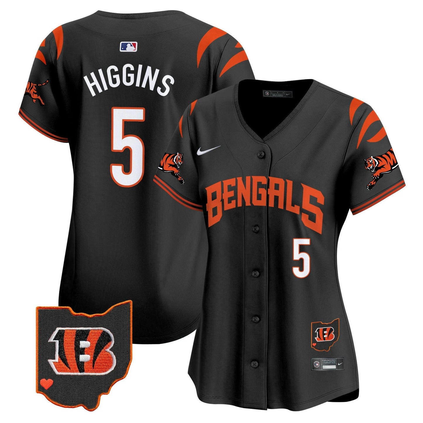 Camisa NFL Cincinnati Bengals Women’s Vapor Premier Limited Jersey