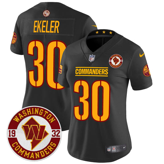 Camisa NFL Women’s Washington 2024 Vapor Limited Jersey – Est. 1932 Patch