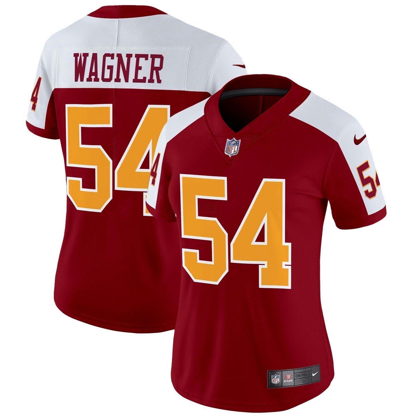 Camisa NFL Washington Commanders Women’s Washington Redskins Throwback Vapor Limited Jersey