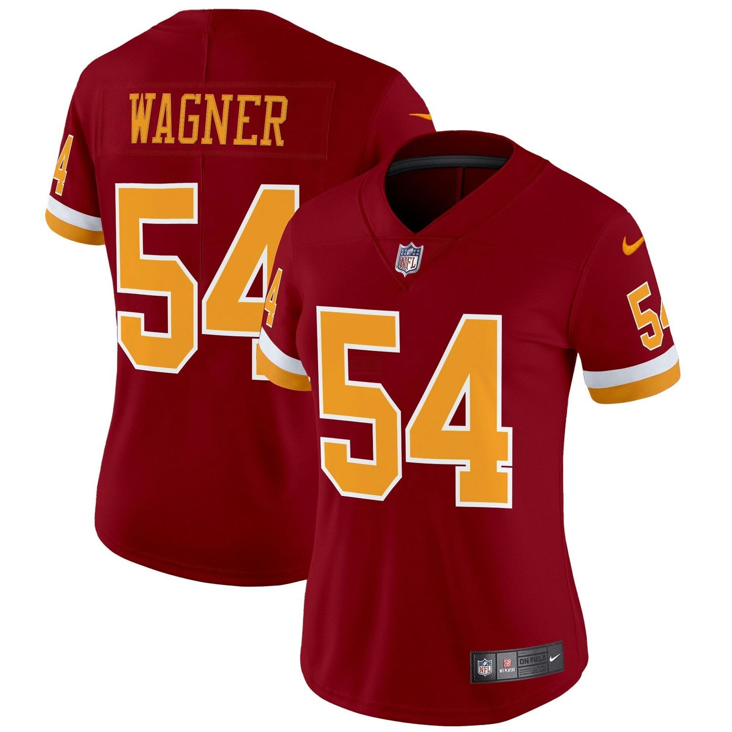 Camisa NFL Washington Commanders Women’s Washington Redskins Throwback Vapor Limited Jersey