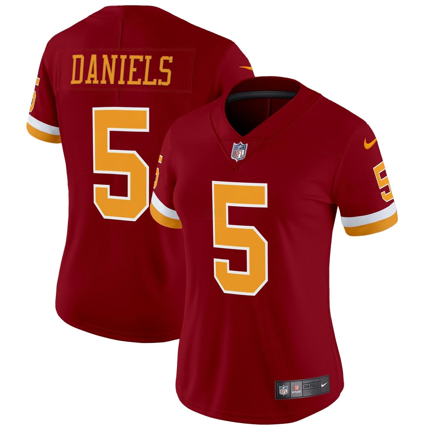 Camisa NFL Washington Commanders Women’s Washington Redskins Throwback Vapor Limited Jersey