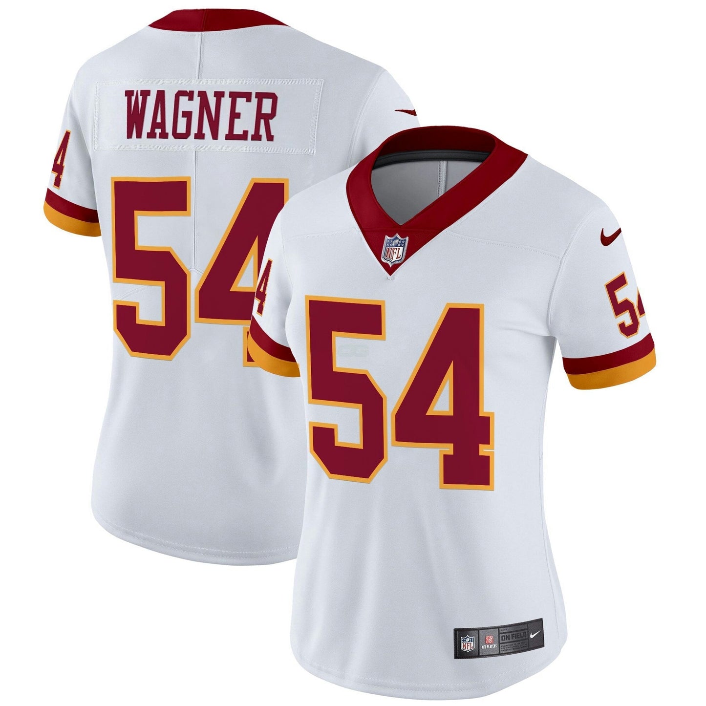 Camisa NFL Washington Commanders Women’s Washington Redskins Throwback Vapor Limited Jersey