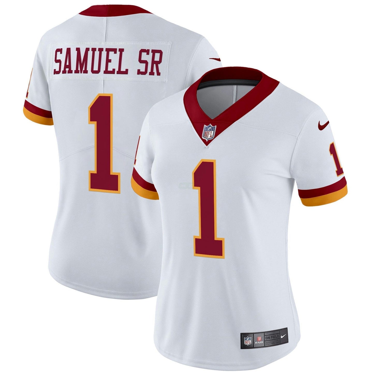 Camisa NFL Washington Commanders Women’s Washington Redskins Throwback Vapor Limited Jersey