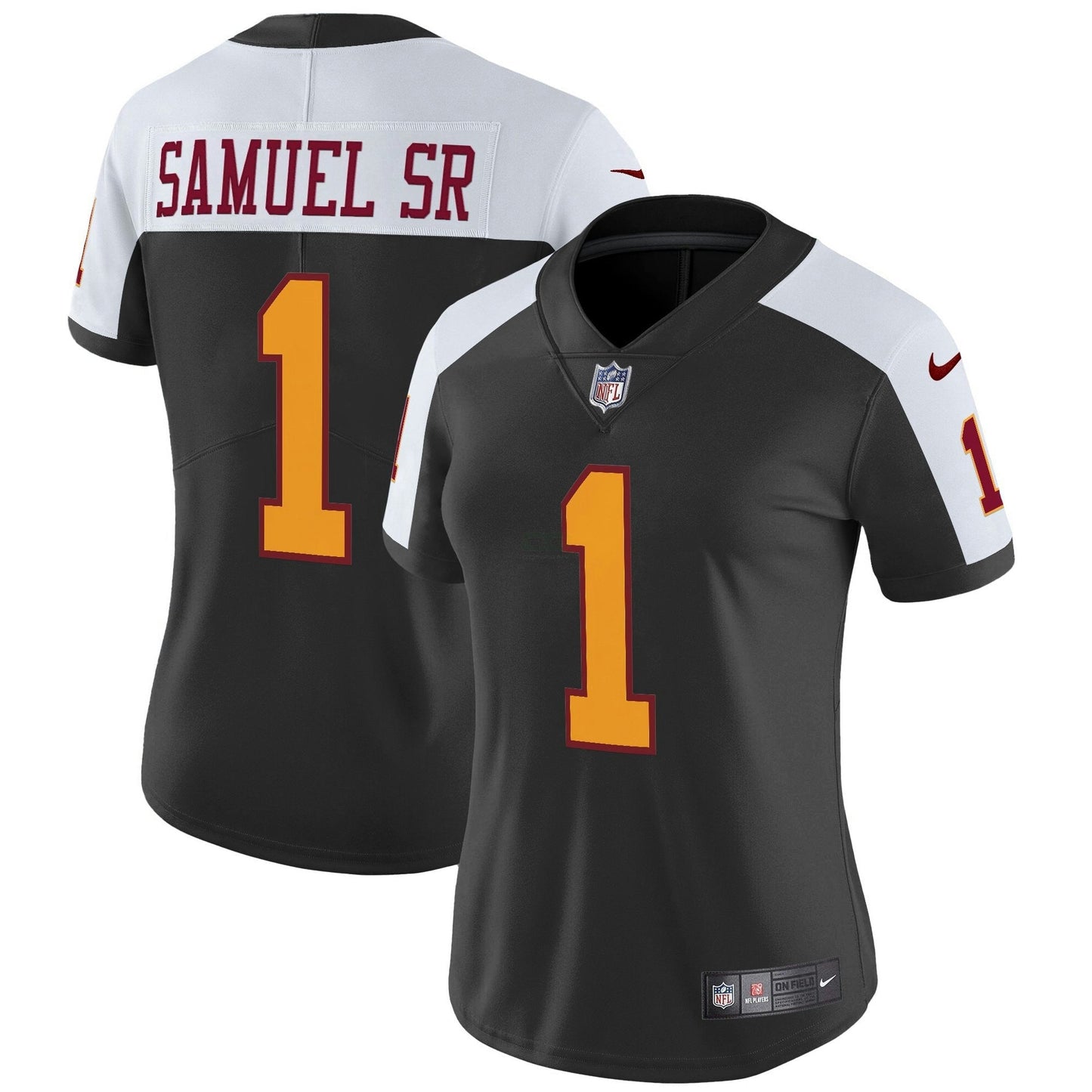 Camisa NFL Washington Commanders Women’s Washington Redskins Throwback Vapor Limited Jersey