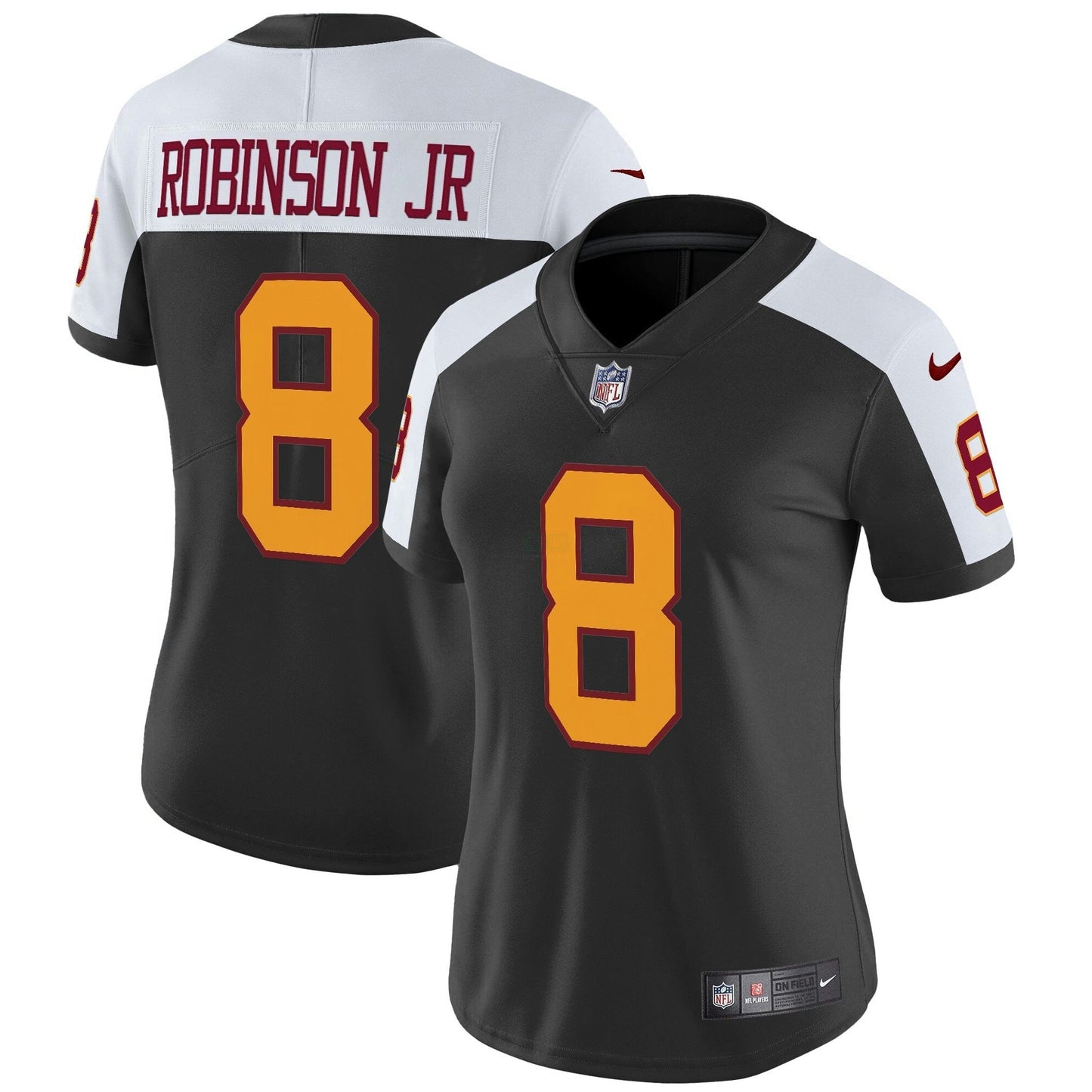 Camisa NFL Washington Commanders Women’s Washington Redskins Throwback Vapor Limited Jersey