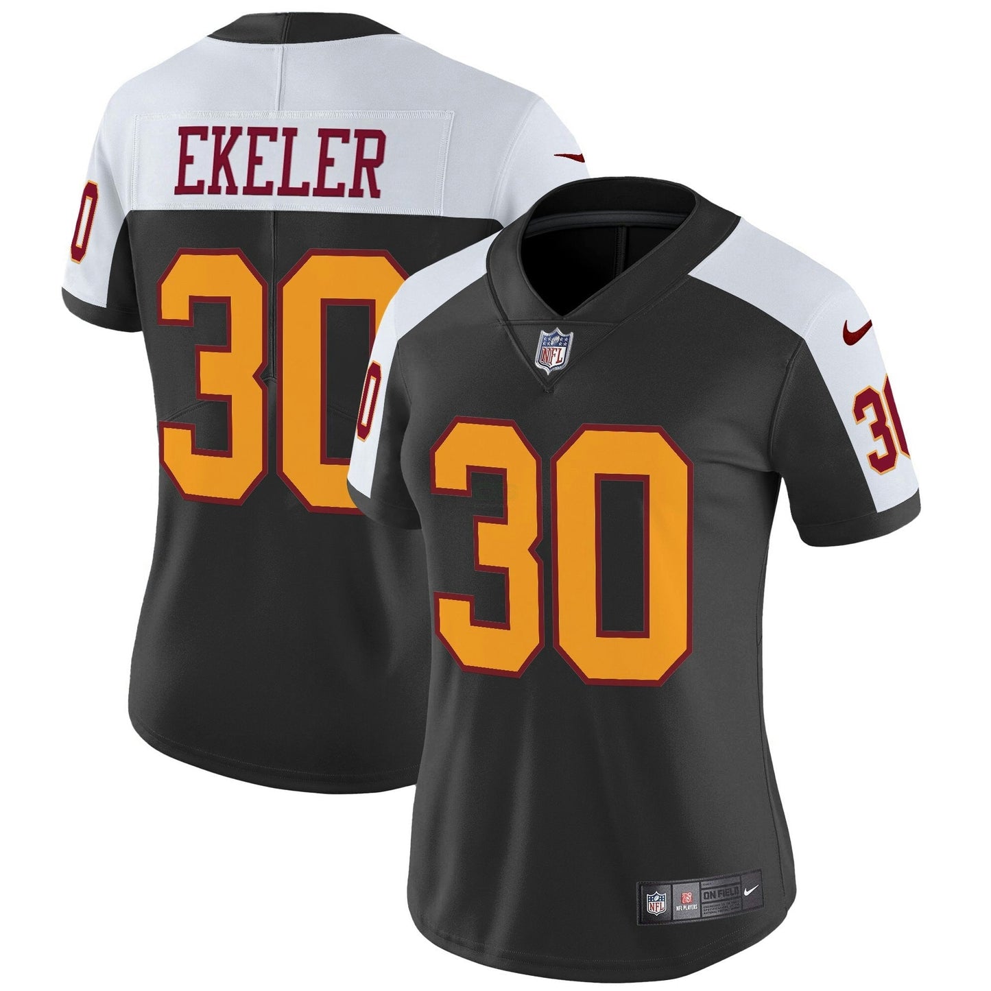Camisa NFL Washington Commanders Women’s Washington Redskins Throwback Vapor Limited Jersey