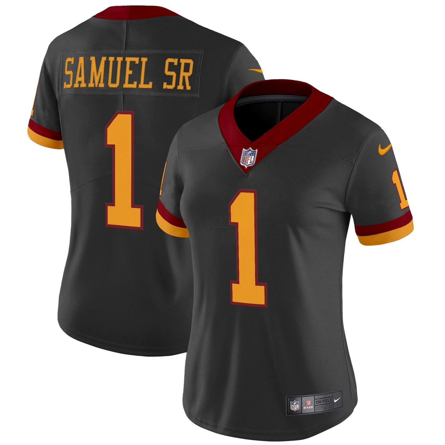 Camisa NFL Washington Commanders Women’s Washington Redskins Throwback Vapor Limited Jersey