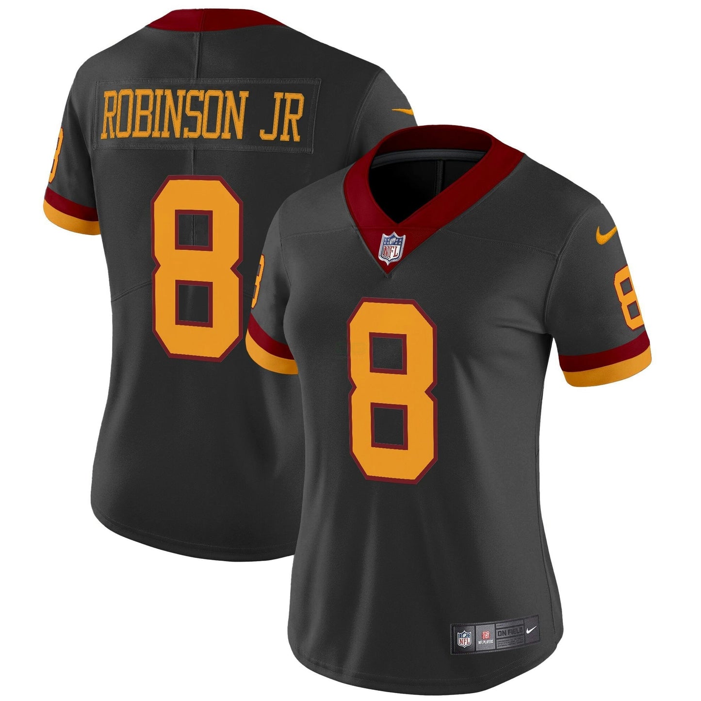 Camisa NFL Washington Commanders Women’s Washington Redskins Throwback Vapor Limited Jersey