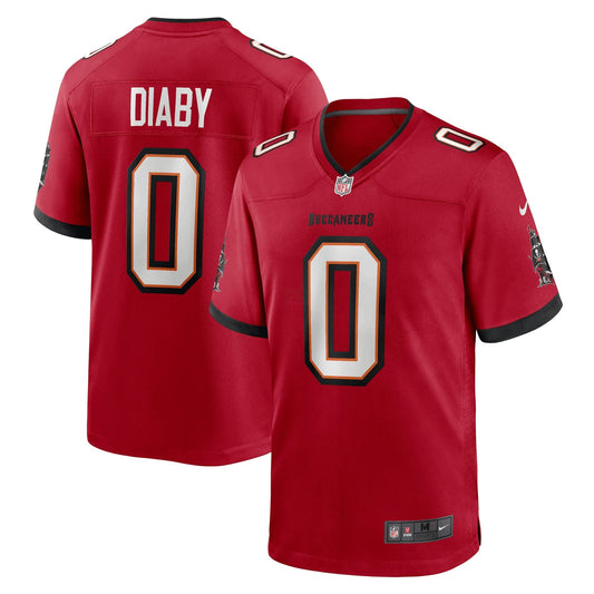 Camisa NFL YaYa Diaby Red Tampa Bay Jersey - Laranja