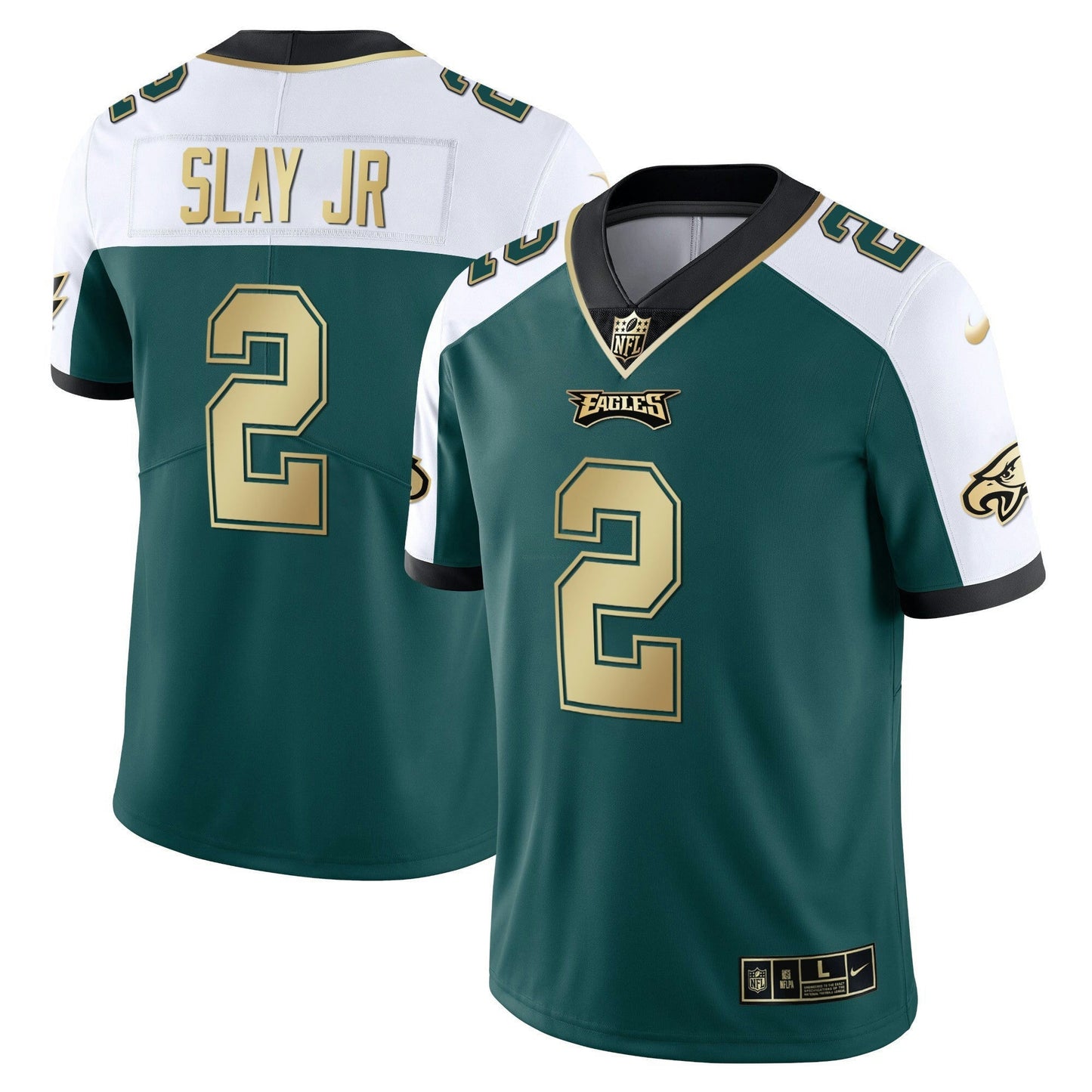 Camisa NFL Youth’s Gold & Split Vapor