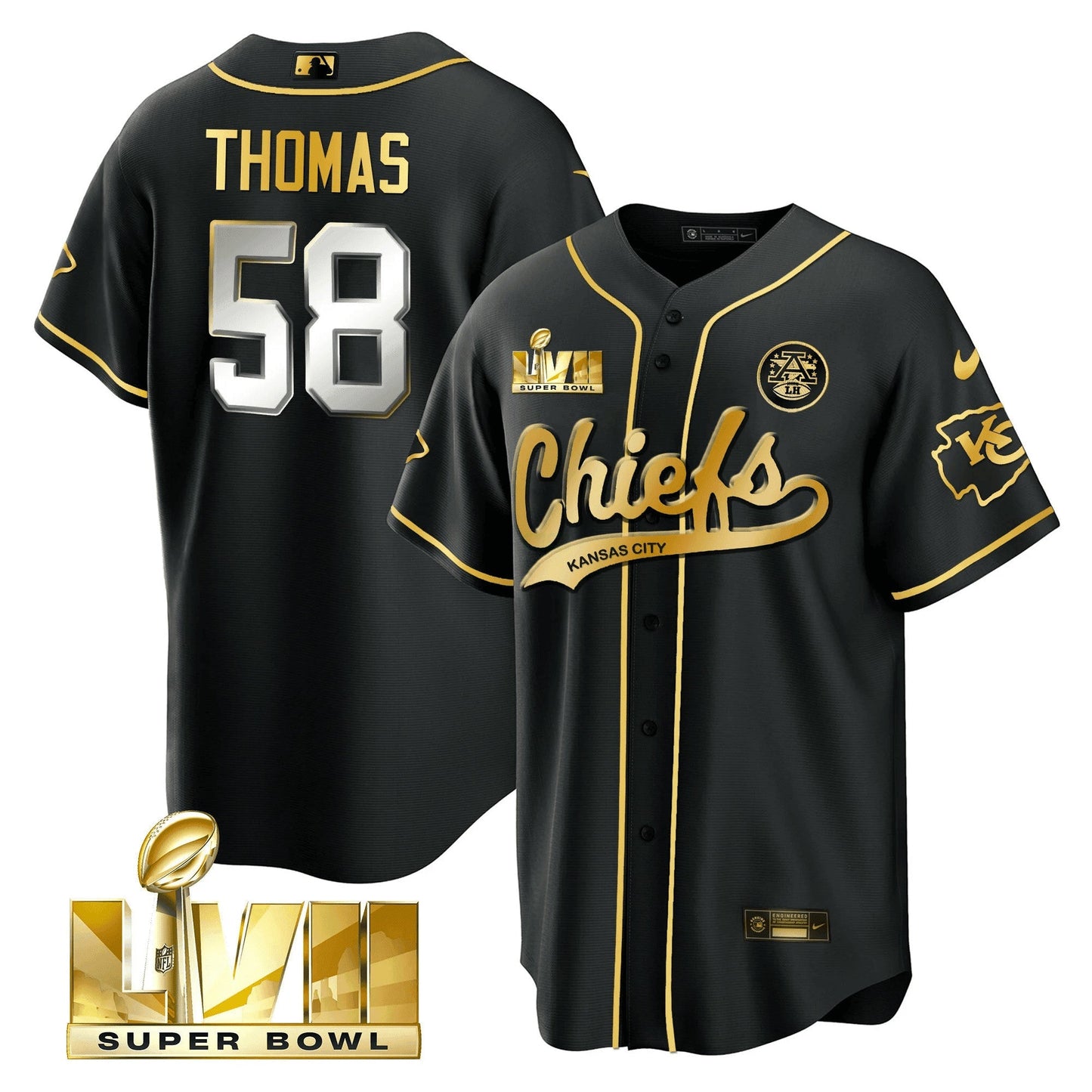Camisa NFL Youth’s Super Bowl LVII Cool base Jersey