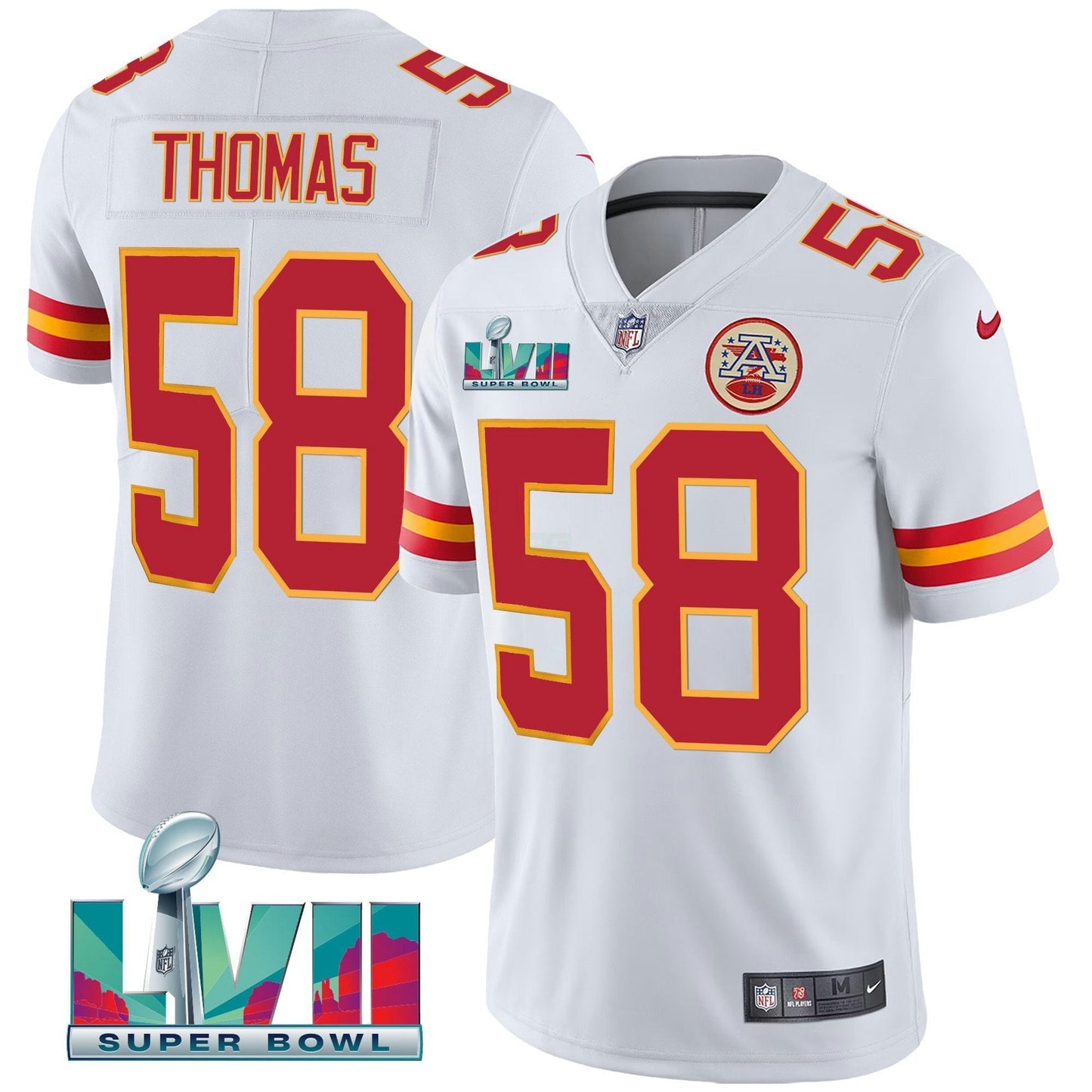 Camisa NFL Youth’s Super Bowl LVII Vapor Player Jersey