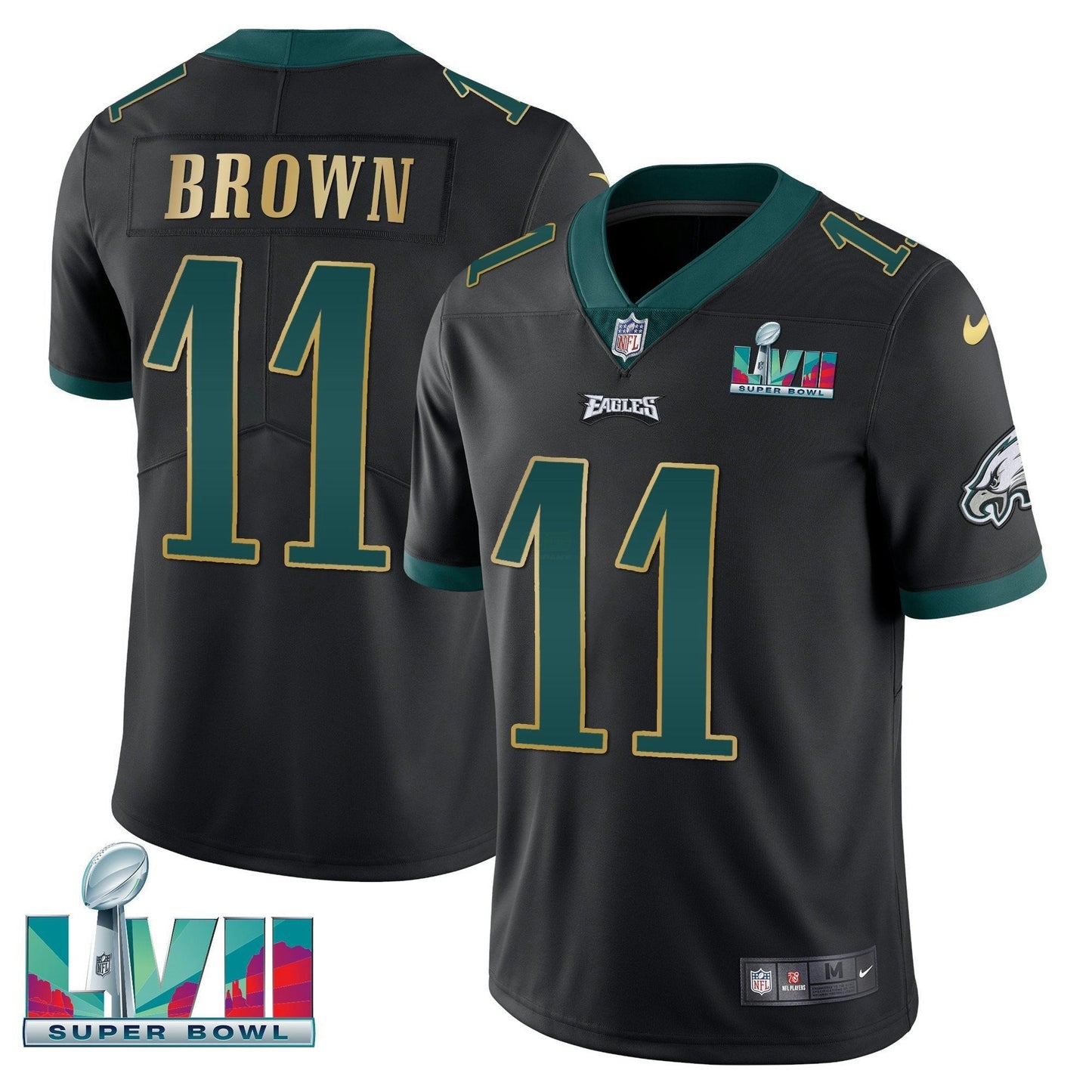 Camisa NFL Youth’s Super Bowl Patch Vapor Jersey