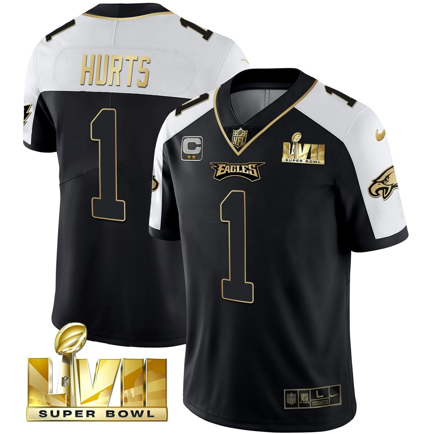 Camisa NFL Youth’s Super Bowl Vapor Dourada Jersey