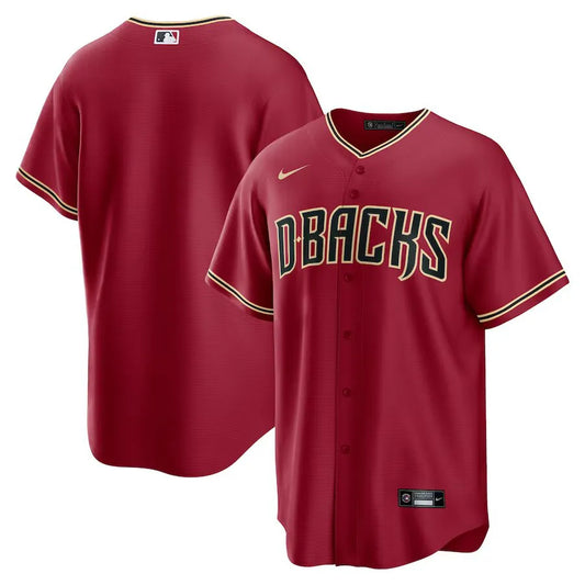 Jersey MLB Arizona Diamondbacks II  Torcedor Masculina Vermelha
