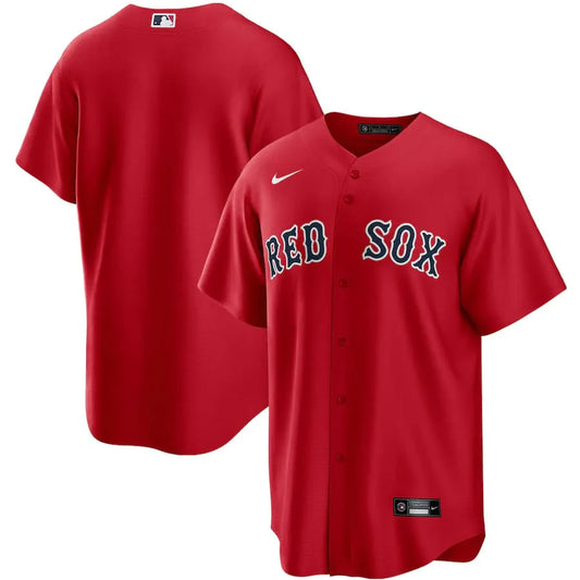 Jersey MLB Boston Red Sox II  Torcedor Masculina Vermelha