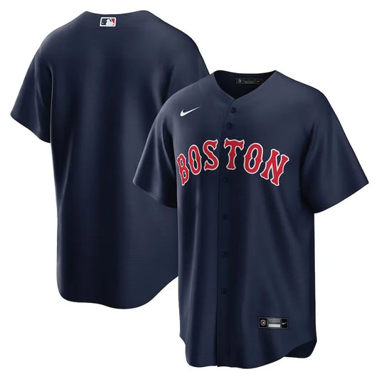 Jersey MLB Boston Red Sox III  Torcedor Masculina Azul Marinho