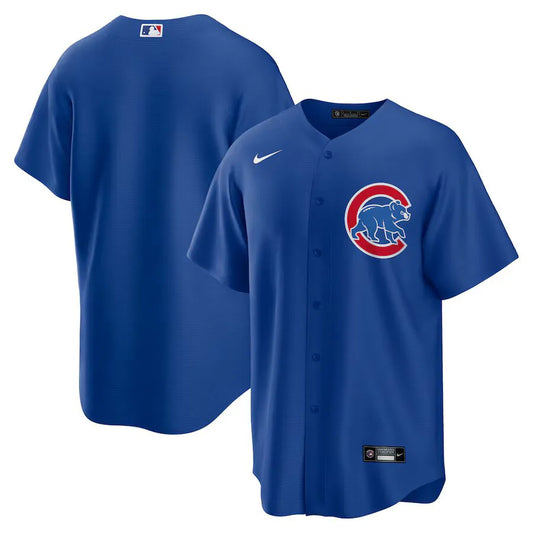 Jersey MLB Chicago Cubs  Alternate Torcedor Masculina Azul