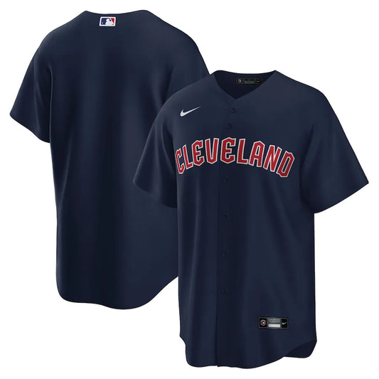 Jersey MLB Cleveland Guardians  Navy Alternate Limited Jersey Masculina