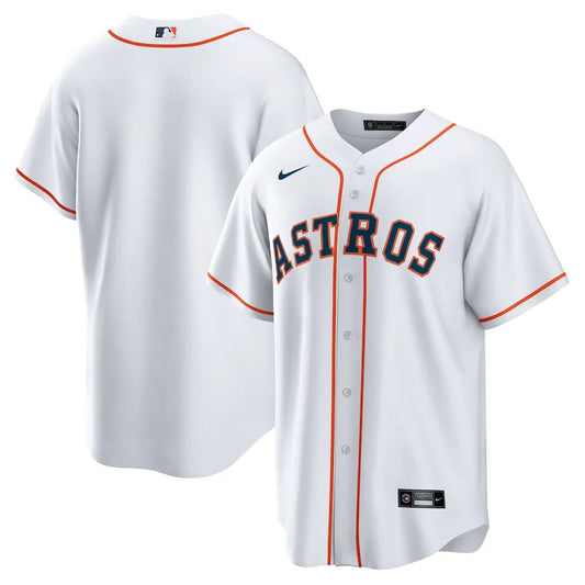 Jersey MLB Houston Astros  White Home Torcedor Masculina Branca