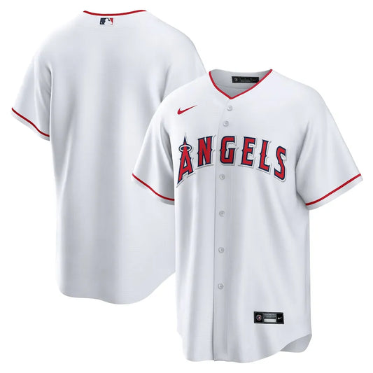 Jersey MLB Los Angeles Angels  White Home Torcedor Masculina Branca