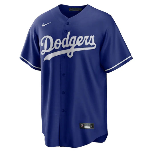 Jersey MLB Los Angeles Dodgers II  Torcedor Masculina Azul