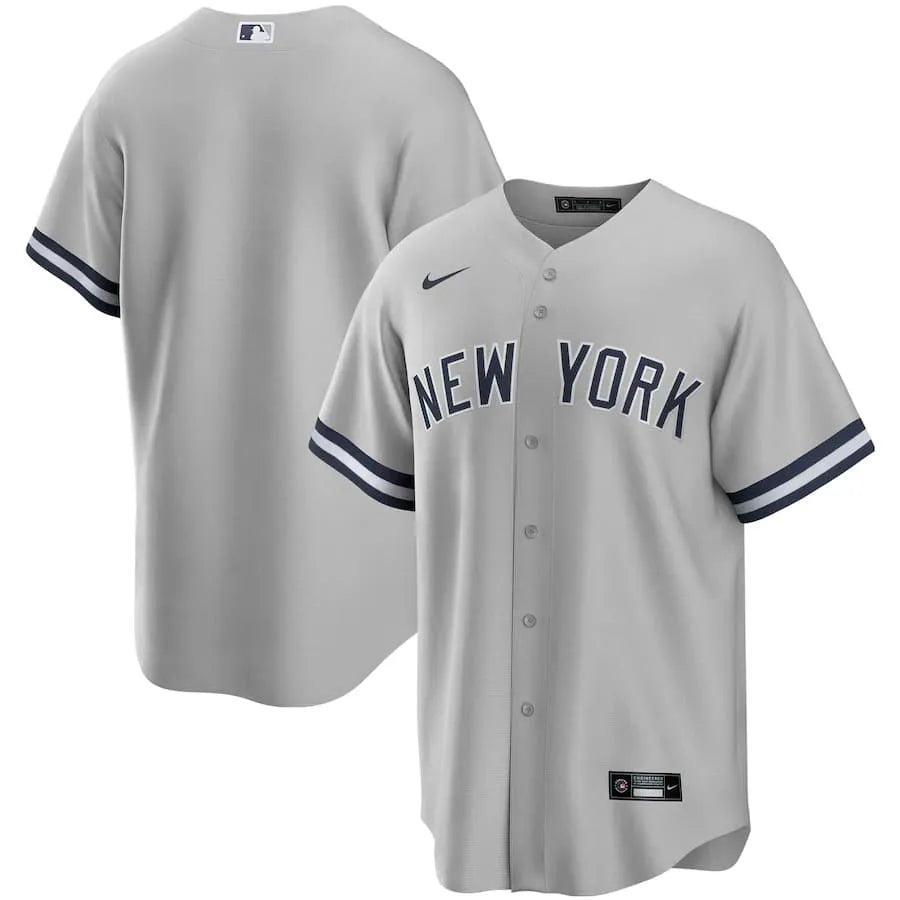 Jersey MLB New York Yankees  II Torcedor Masculina Cinza