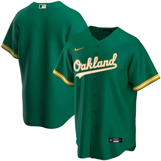 Jersey MLB Oakland Athletics  Alternate Torcedor Masculina Verde