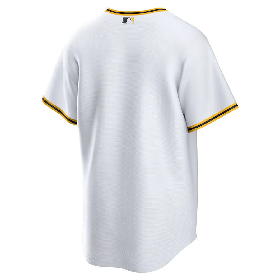 Jersey MLB Pittsburgh Pirates  White Home Torcedor Masculina Branca