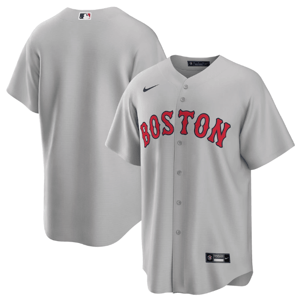 Jersey Boston Red Sox Cinza Torcedor