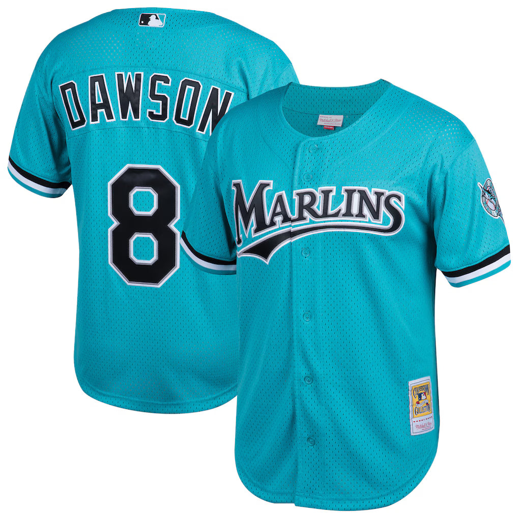 Jersey Florida Marlins Dawson Mitchell & Ness Cooperstown Collection
