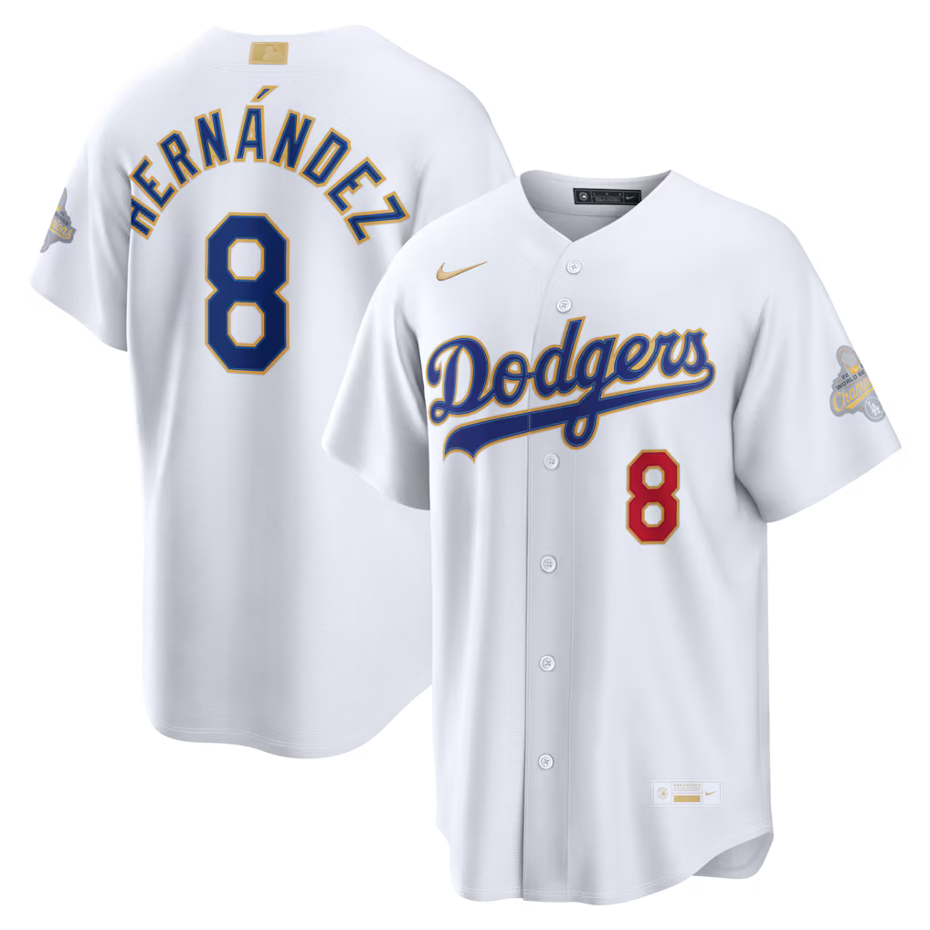 Camisa MLB Los Angeles Dodgers Jersey Gold Collection 2026
