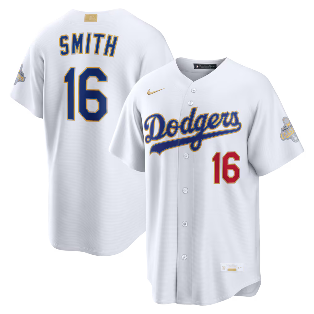 Camisa MLB Los Angeles Dodgers Jersey Gold Collection 2026