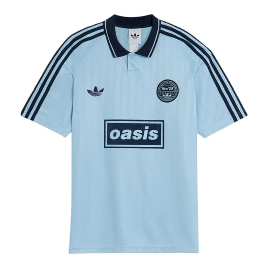 Adidas x Oasis Tour Jacquard Jersey Blue - Adidas Originals