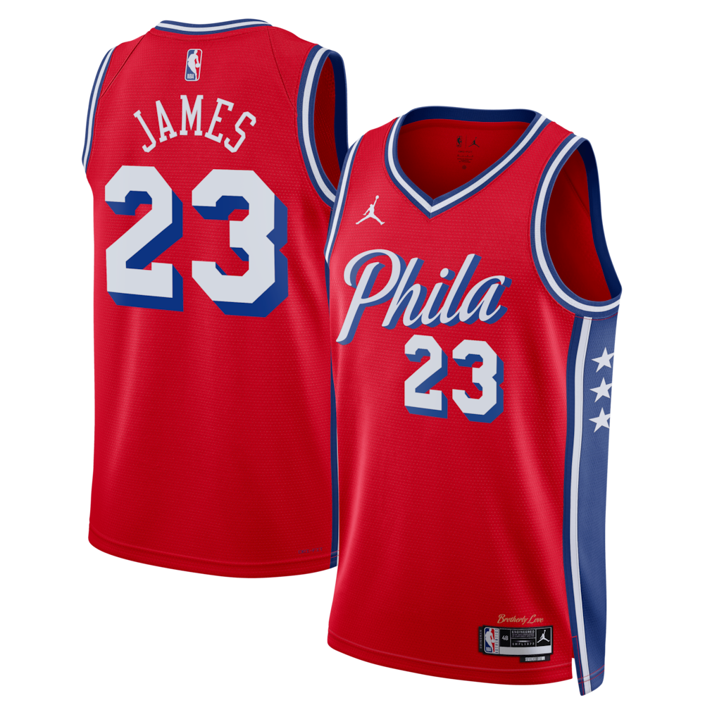 Camisa NBA Philadelphia 76ers Statement Edition LeBron James
