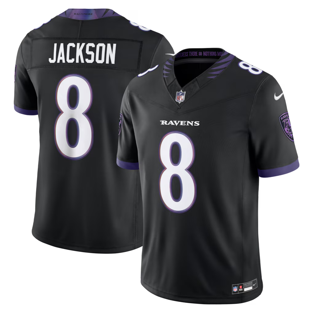 Camisa NFL Baltimore Ravens Vapor F.U.S.E. Limited 26/27 Jersey Preta