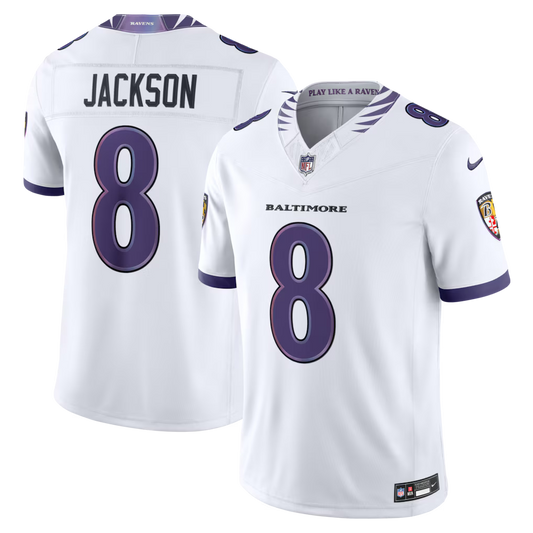 Camisa NFL Baltimore Ravens Vapor F.U.S.E. Limited 26/27 Jersey Branca