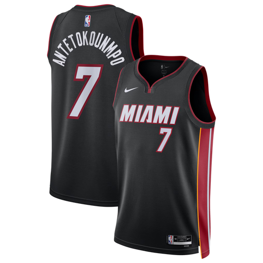 Camisa NBA Miami Heat Icon Edition Giannis Antetokounmpo